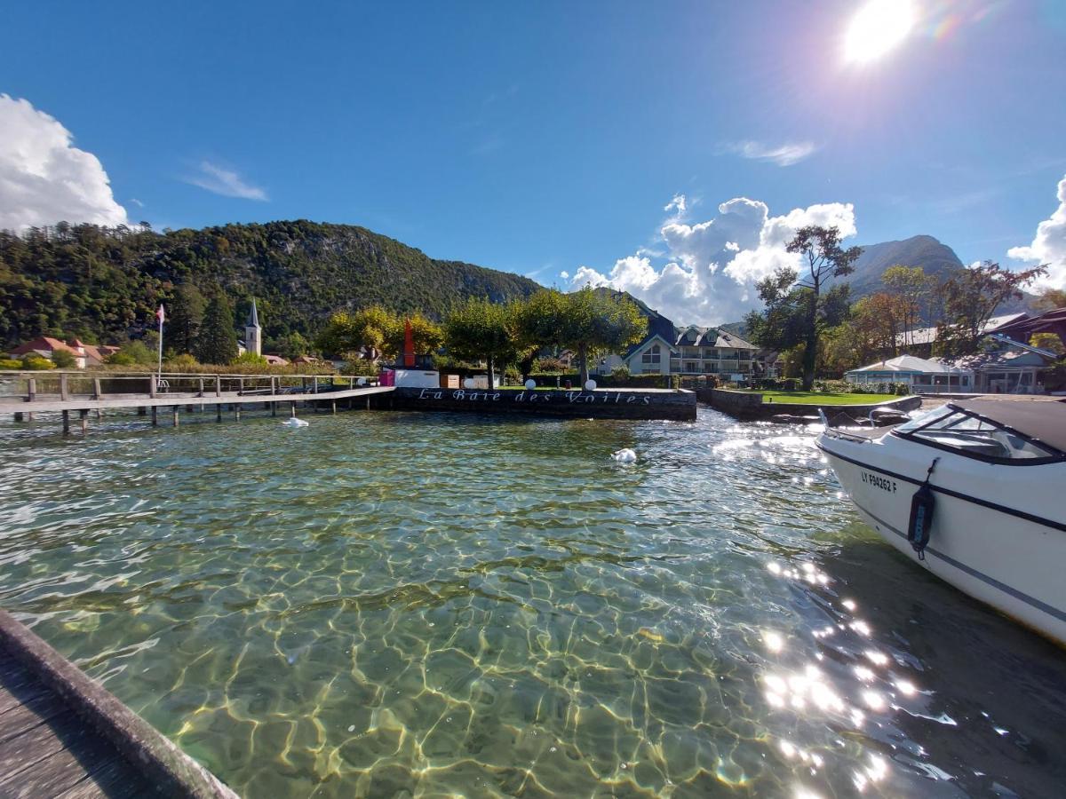 Appartamento Studio les Pieds dans L'eau Duingt Esterno foto