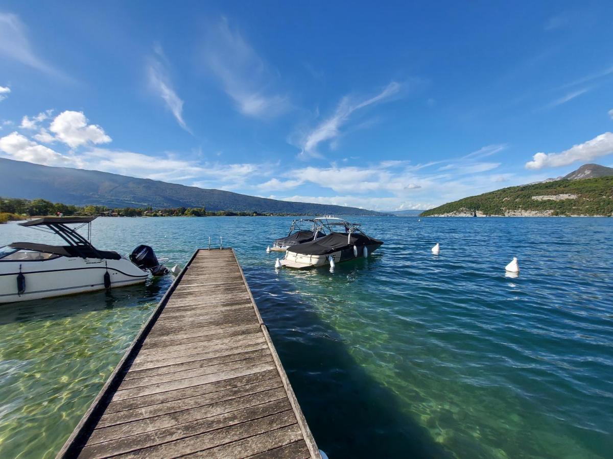 Studio les Pieds dans L'eau Duingt Esterno foto